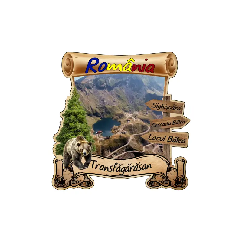 Transfagarasan, romania, magnet papirus, model mgs 213v